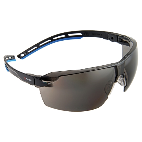 SAFETY GLASSES PROTEUS 3 SMOKE LENS SUPER LIGHT SPEC